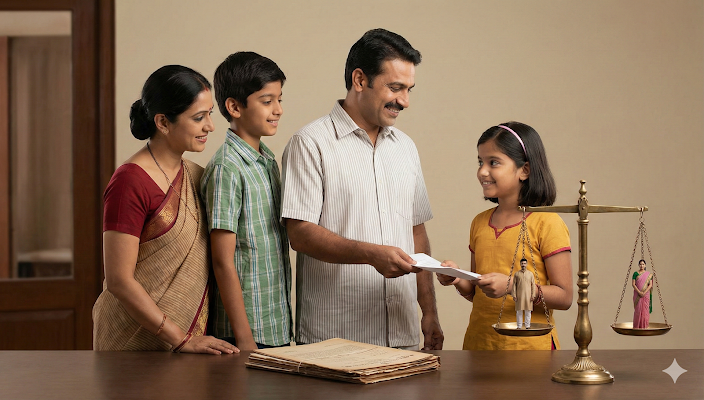 Daughters' Equal Right to Ancestral Property