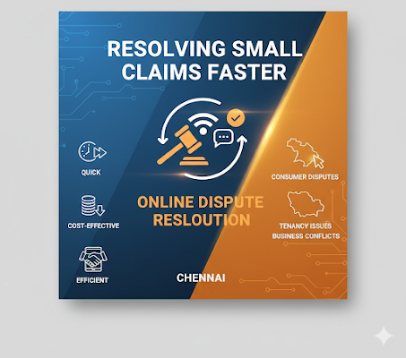 Online Dispute Resolution (ODR) for Small Claims in Chennai